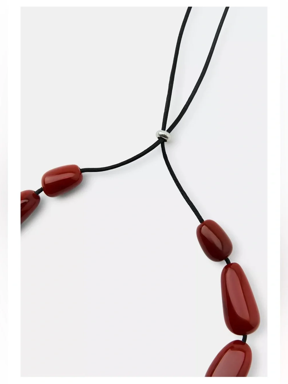 ❗️LAST CHANCE❗️ZARA RESIN MIX BALL NECKLACE